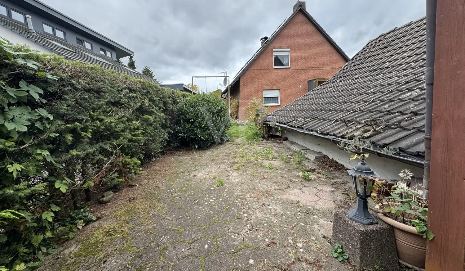 Gartenbereich am Wintergarten