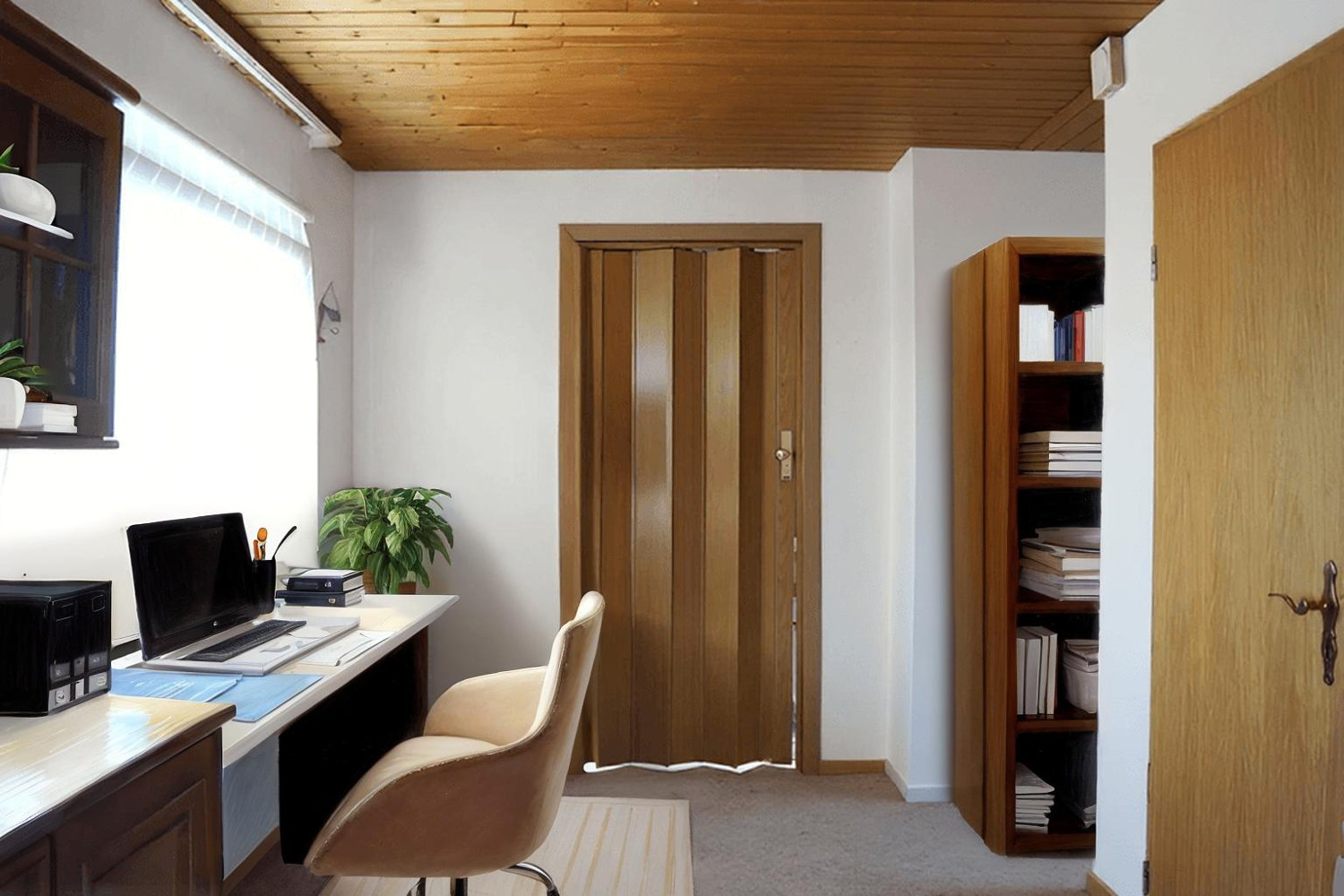 KI Generiert Durchgangszimmer Möglichkeit