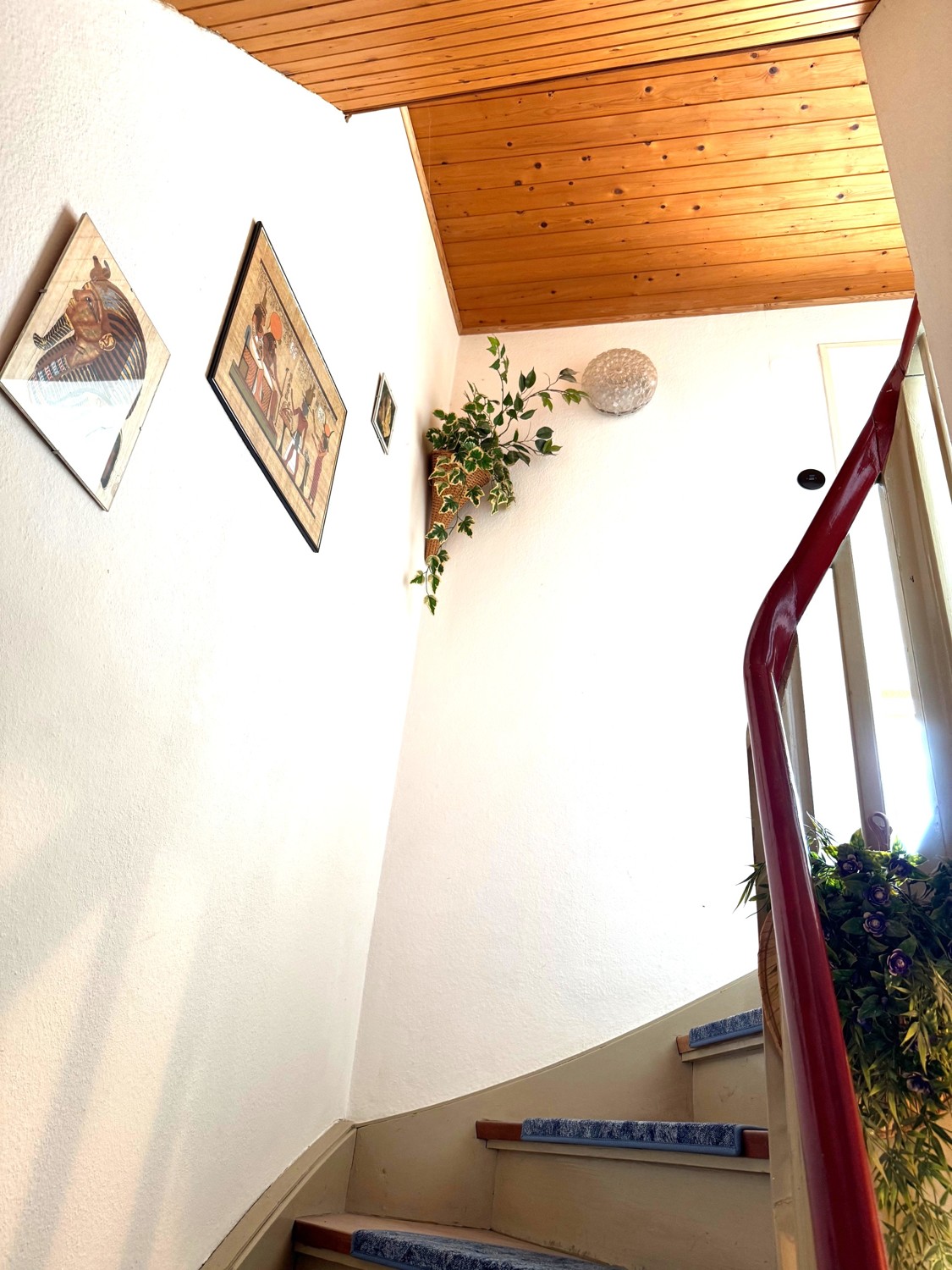Aufgang in Dachgeschoss