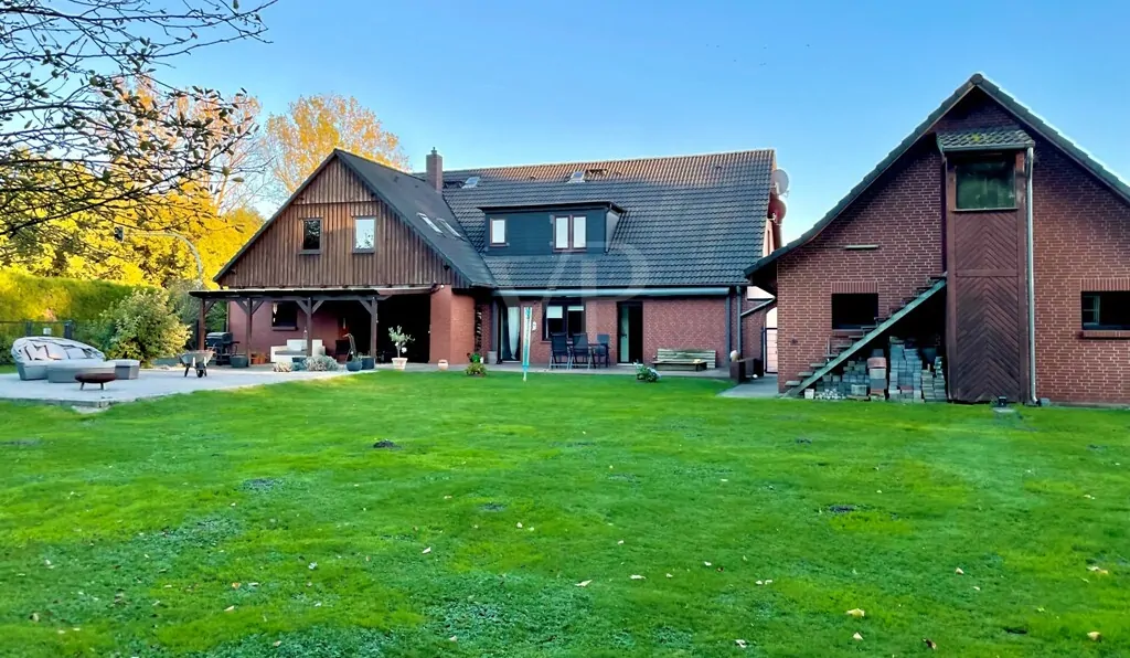 Hausansicht Gartenseite