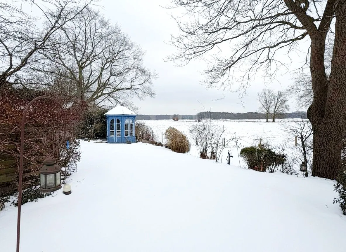 Garten mit eigenem Wiesenland