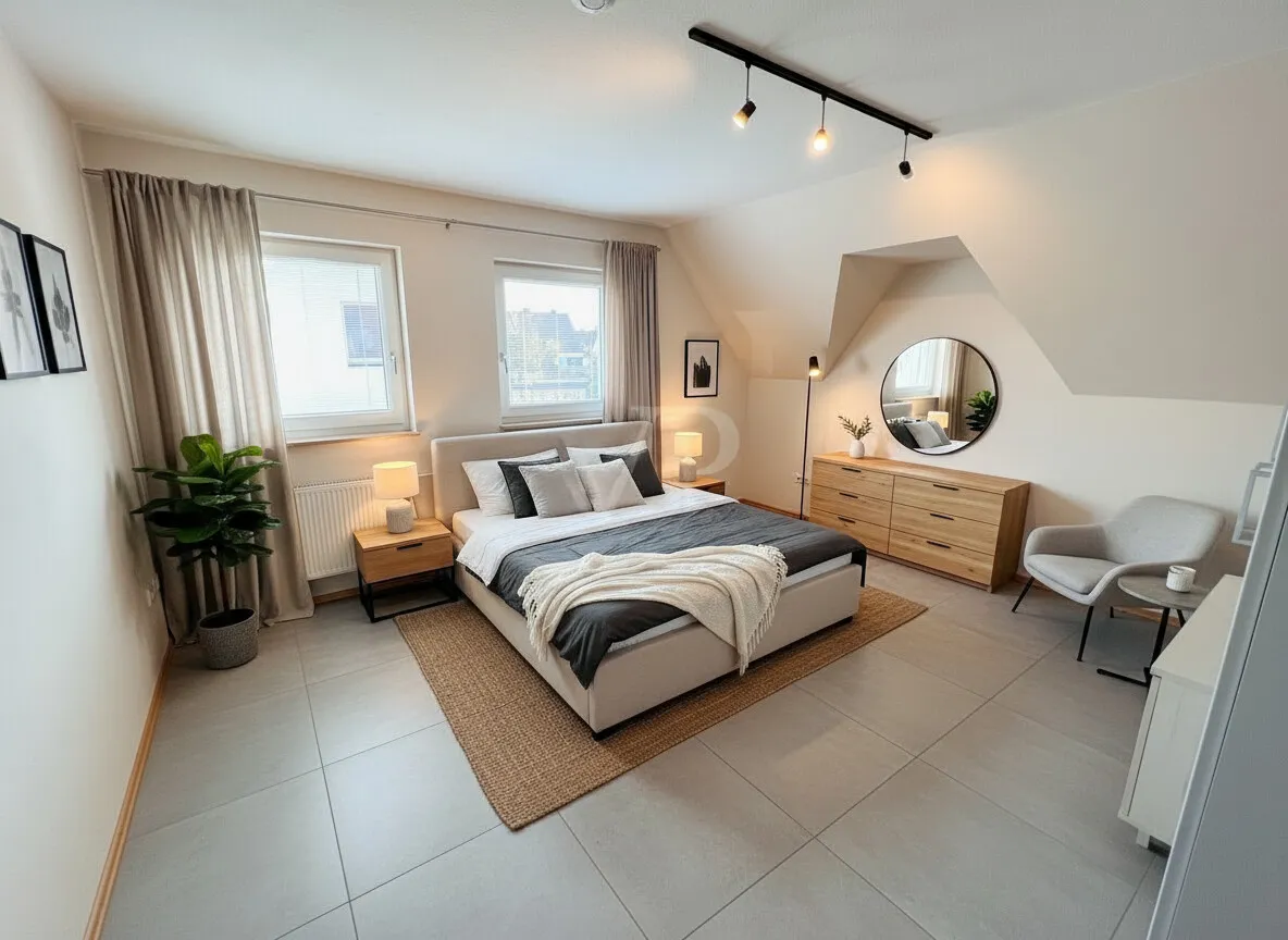 KI Idee Schlafzimmer OG