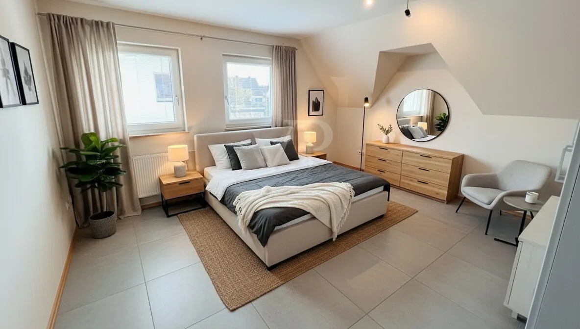 KI Idee Schlafzimmer OG