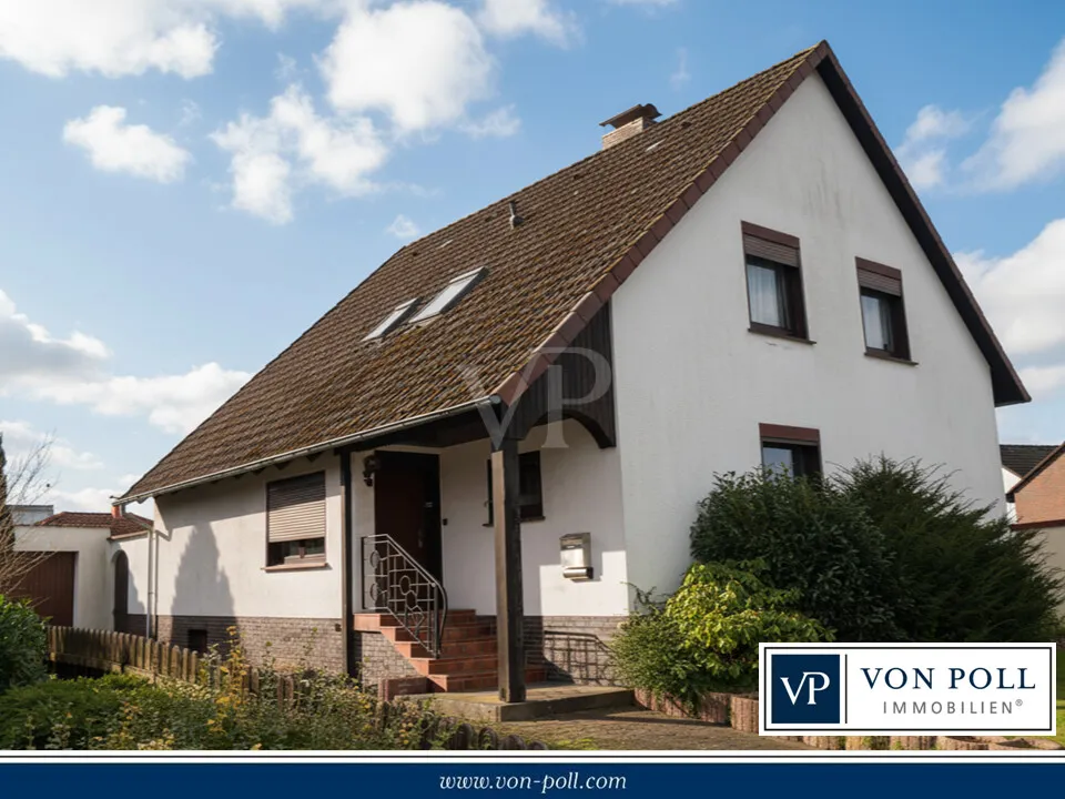 Einfamilienhaus mit solider Substanz – viel Raum für Ihre individuellen Wohnideen