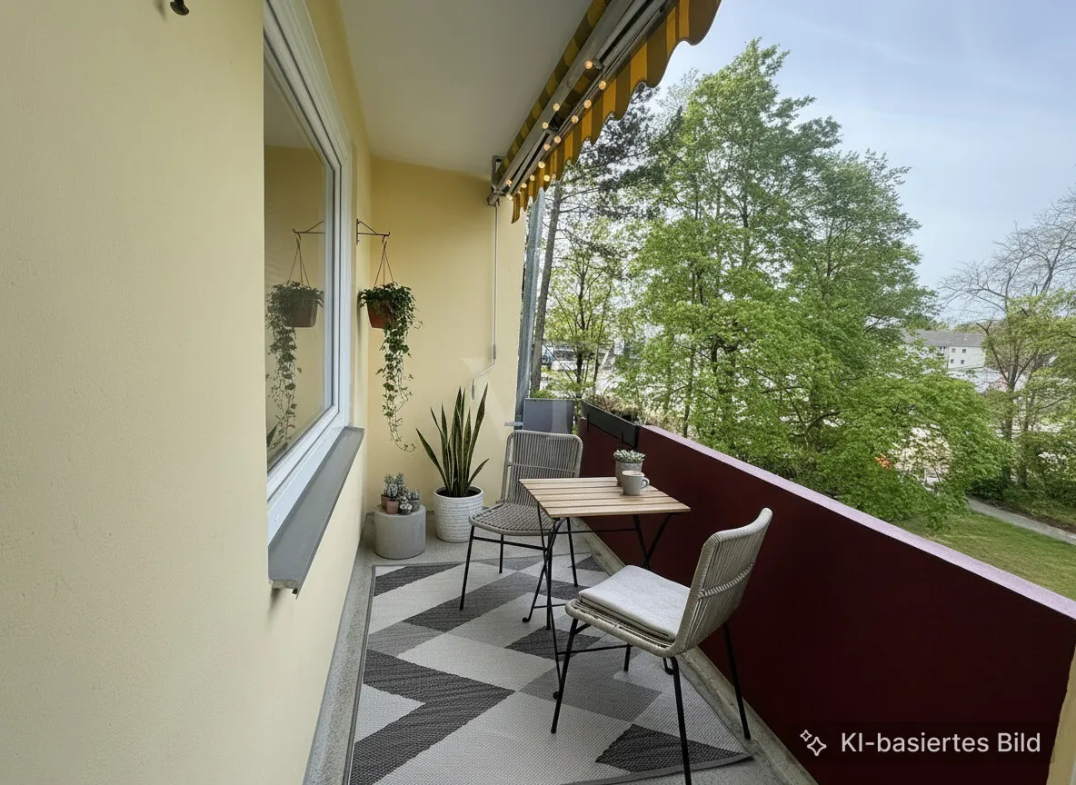 Balkon KI Beispiel