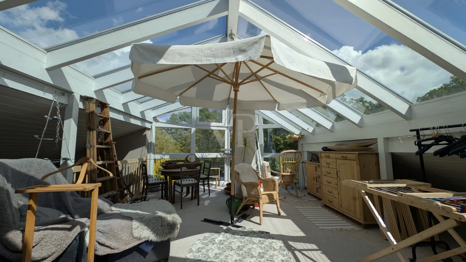 Wintergarten im Dachgeschoss
