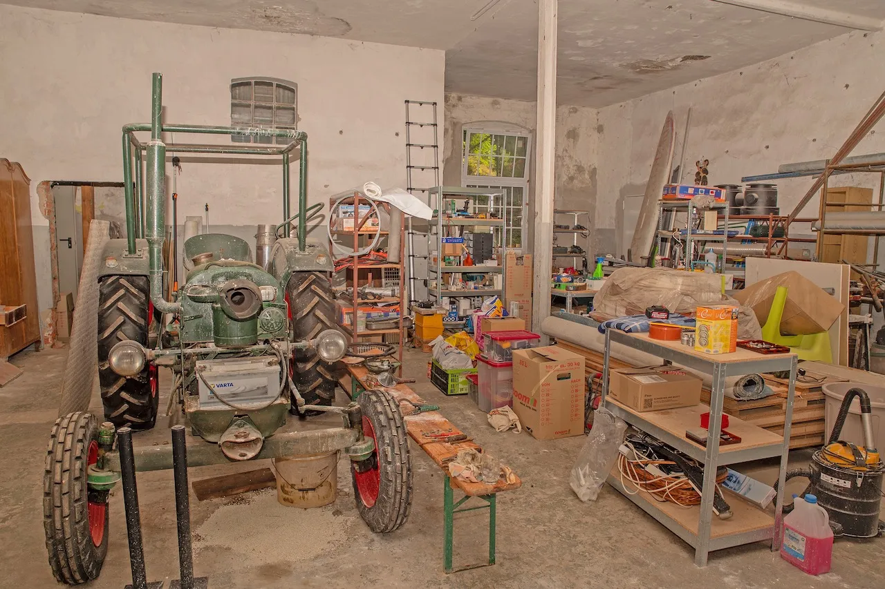 Hinterer Gebäudeteil (ehemalige Werkstatt)