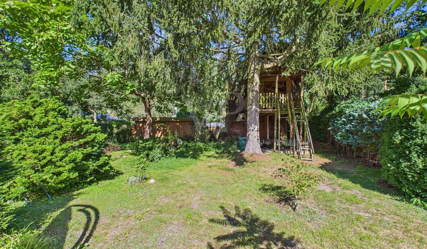 Idyllischer Baumbestand