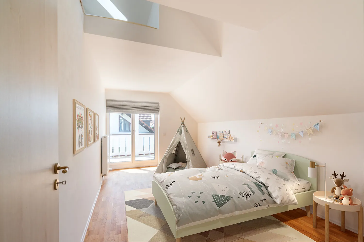 Kinderzimmer-Visualisierung