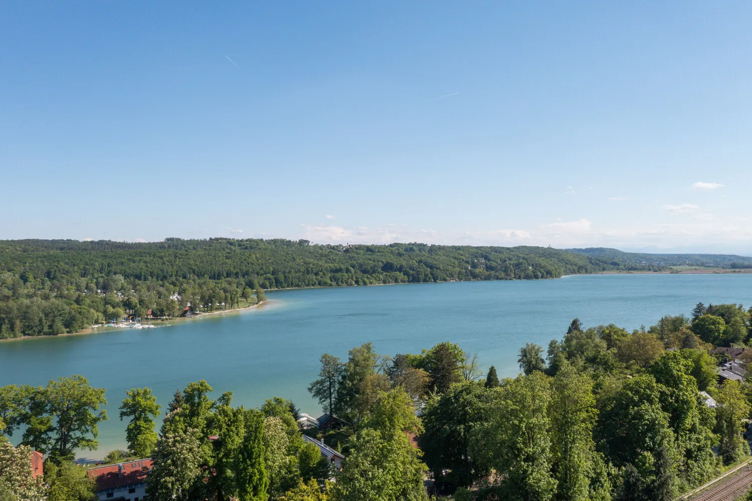 Reserviert: Baugrundstück mit Bergpanorama, See- und Schlossblick