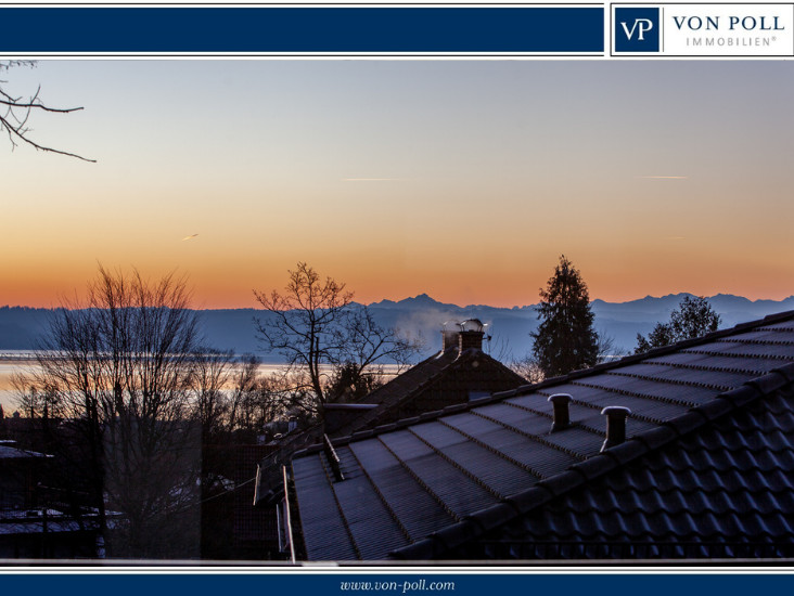 Architektenvilla mit See- und Alpenblick