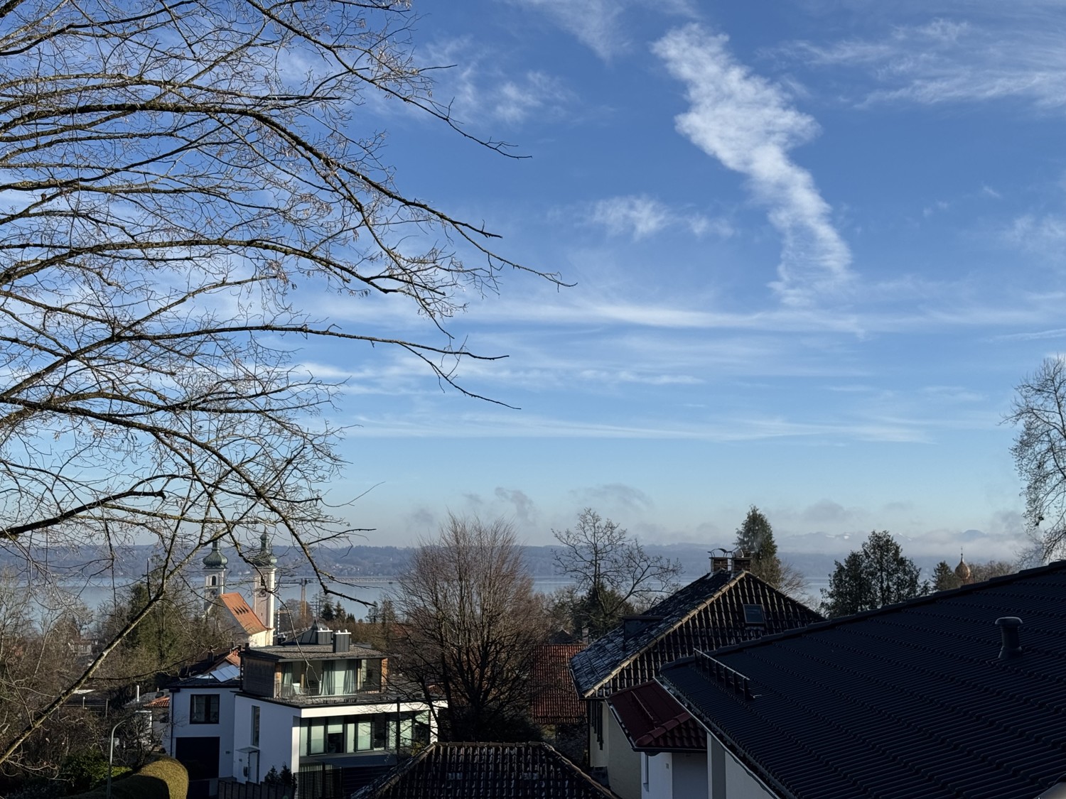 Ausblick See & Berge