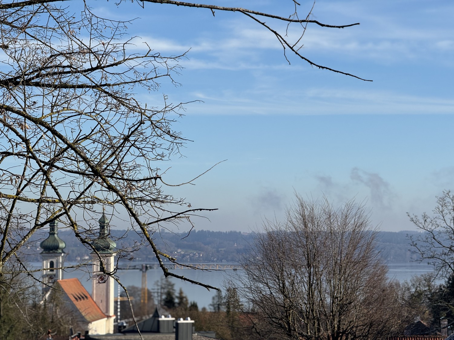 Blick auf die St. Josef Kirche