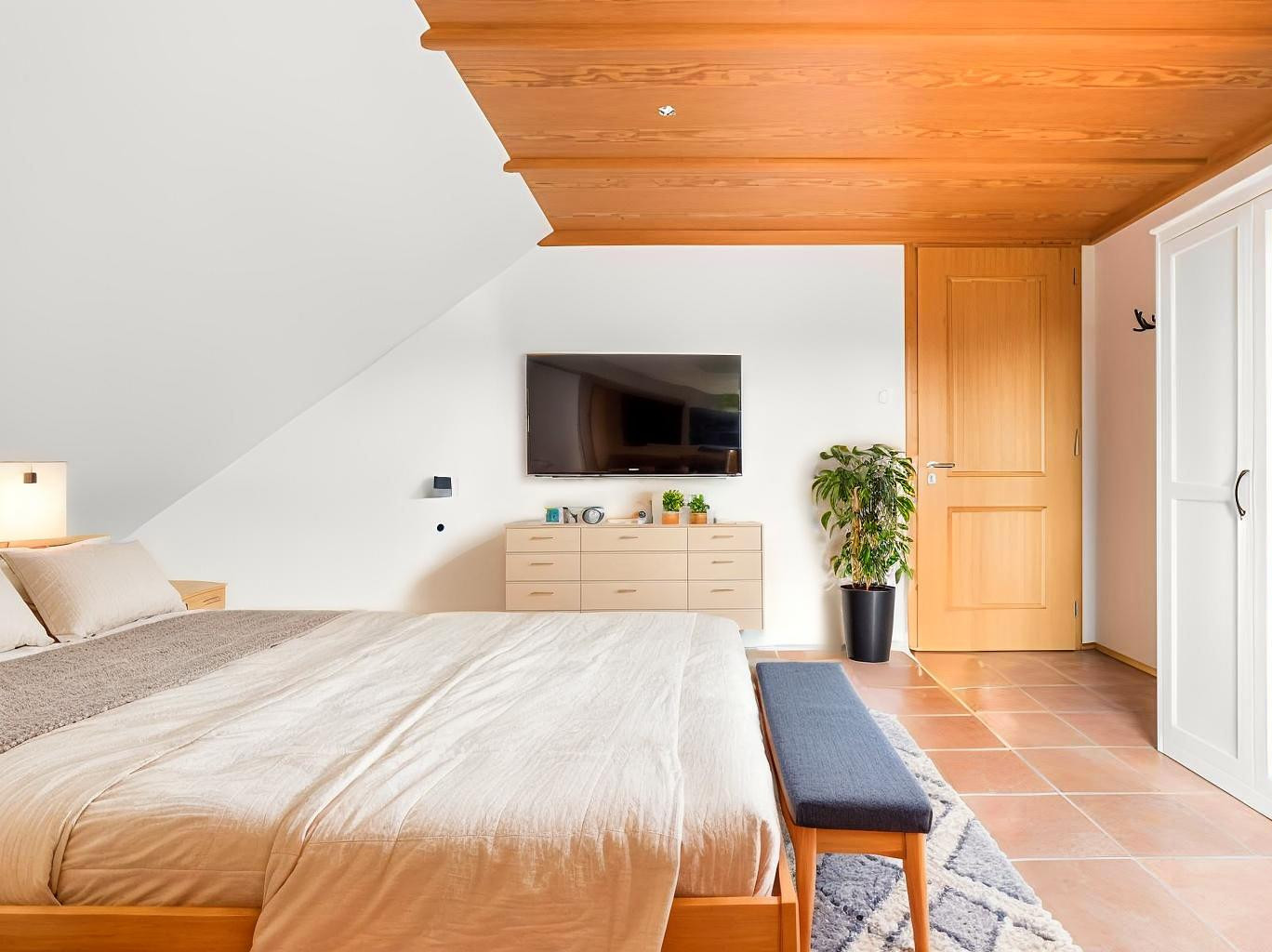 Schlafzimmer  mit KI
