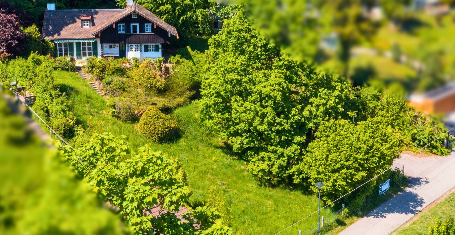 Titel Drohne Haus