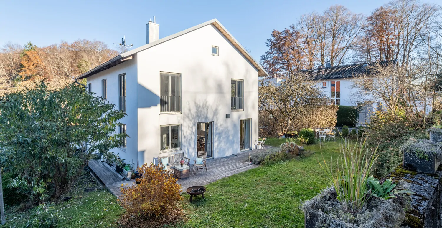 Eingewachsenes Grundstück