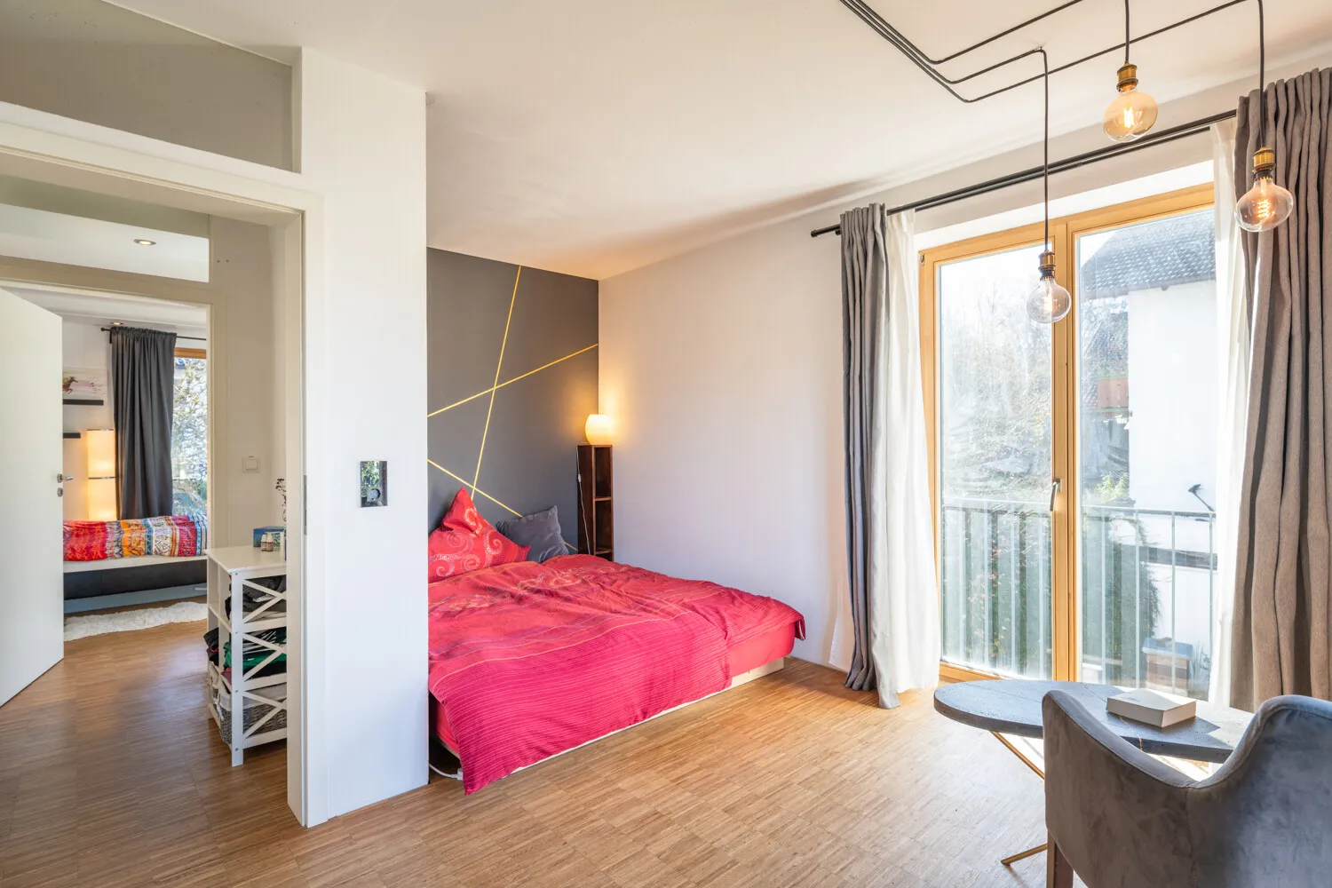 Lichtwarme Schlafzimmer