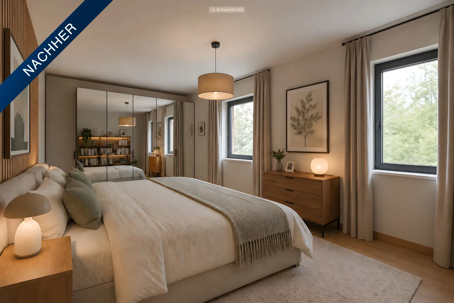Schlafzimmer Visualisierung