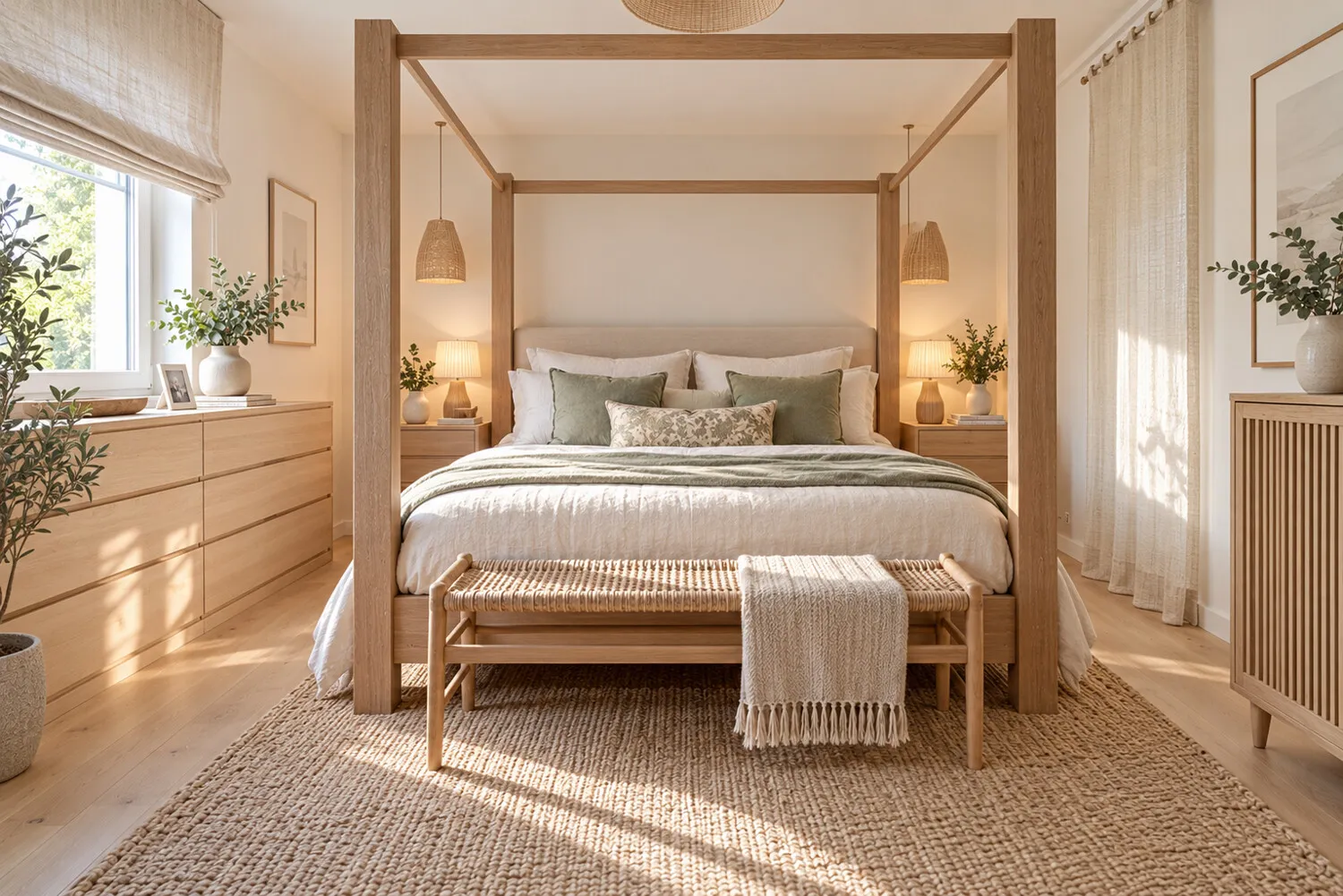 Visualisiertes Schlafzimmer