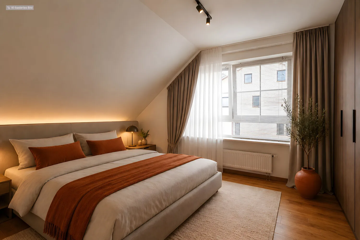 Schlafzimmer Visualisierung