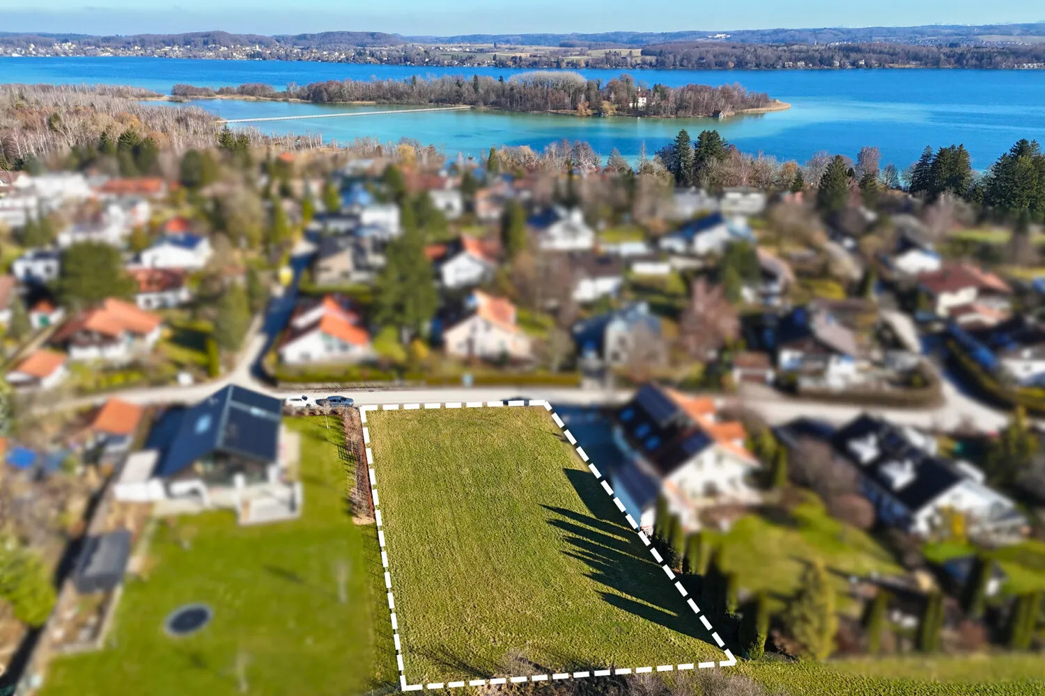 Ansicht Grundstück von oben