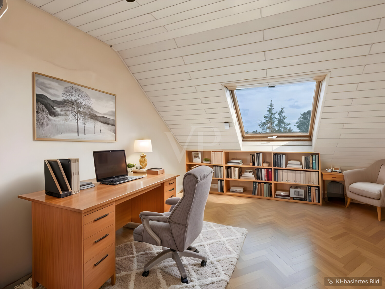 Arbeitszimmer (KI generiert)