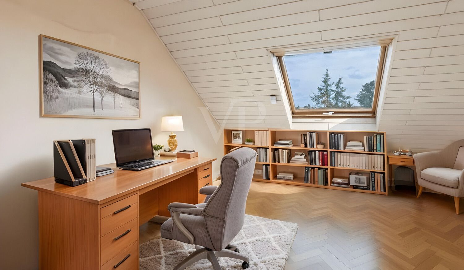 Arbeitszimmer (KI generiert)