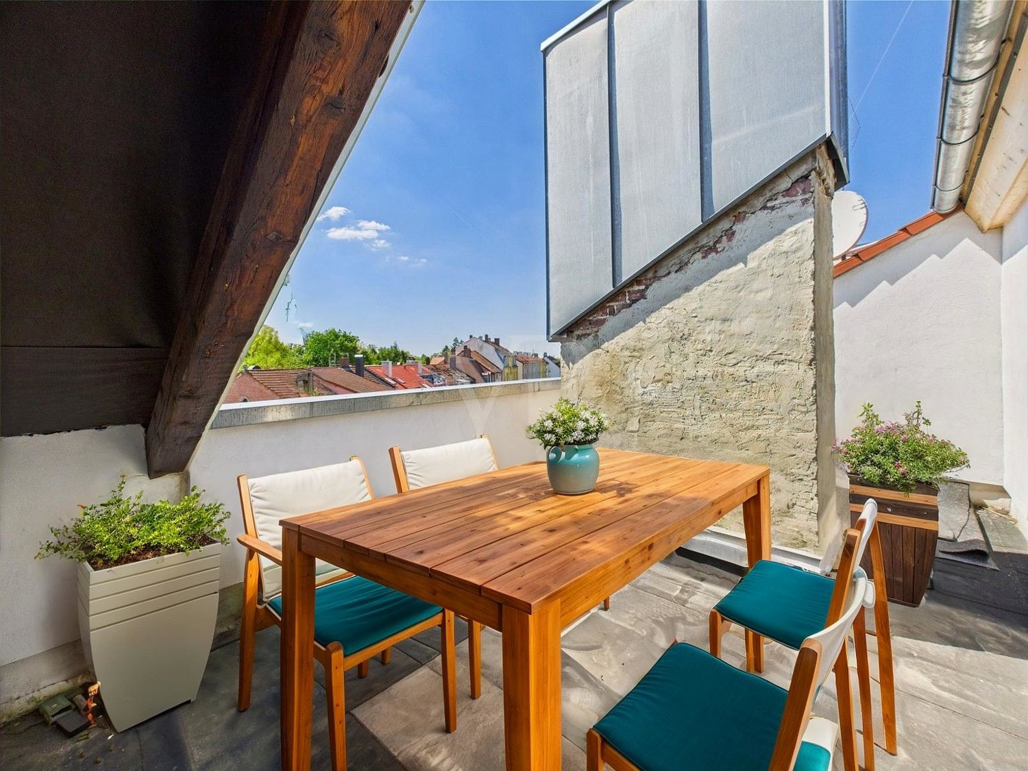 Balkon KI generiert