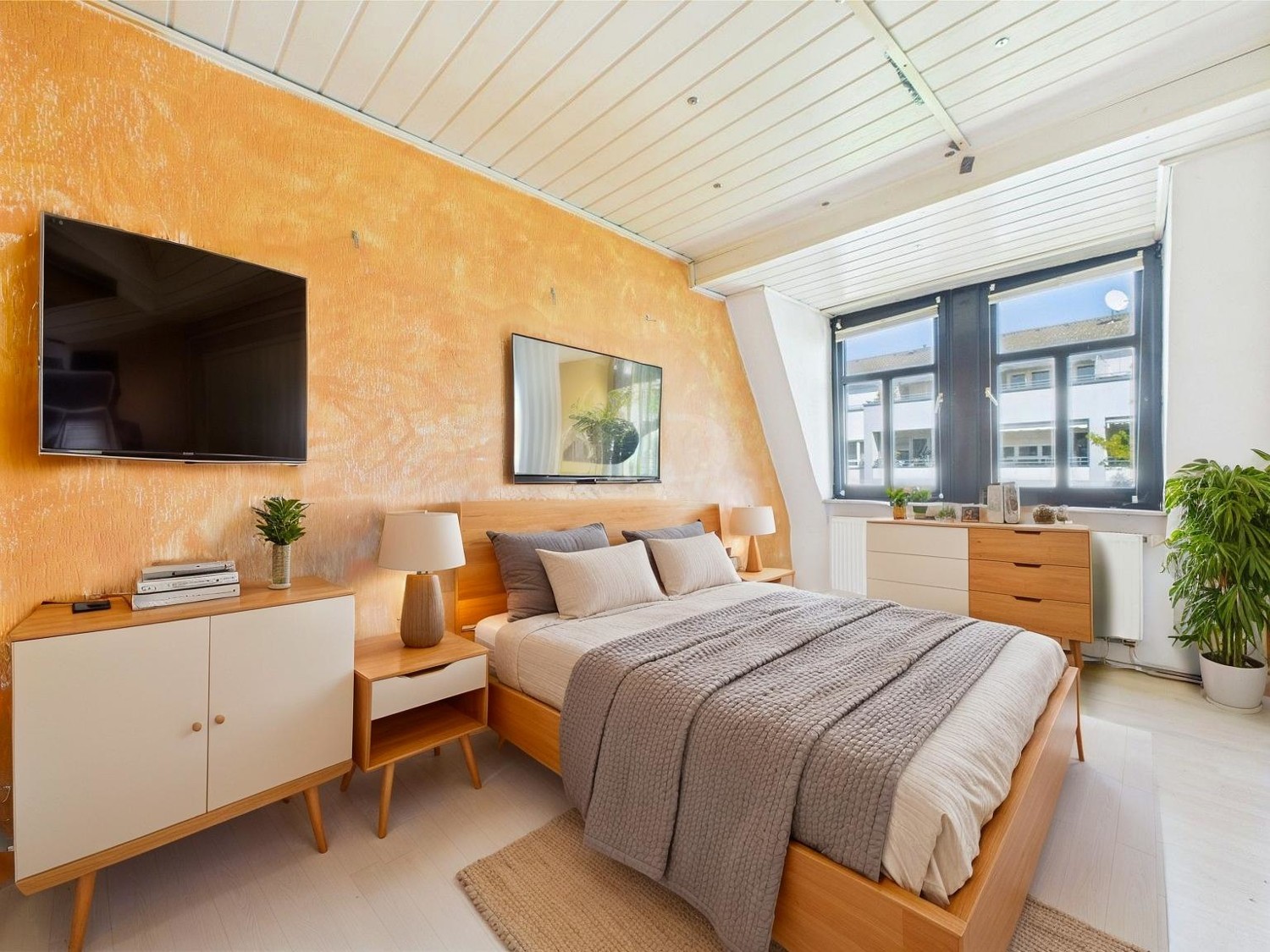 Schlafzimmer KI generiert