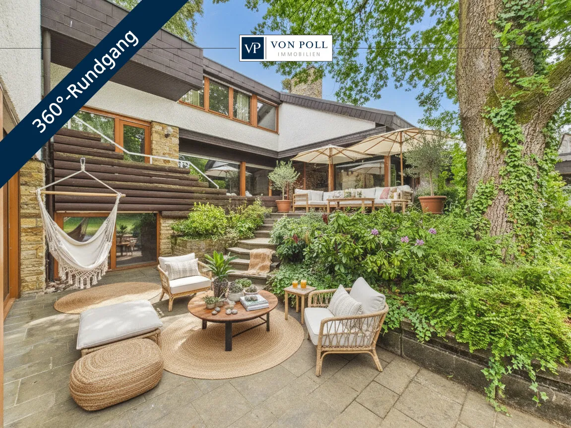 Terrasse (KI möbiliert)