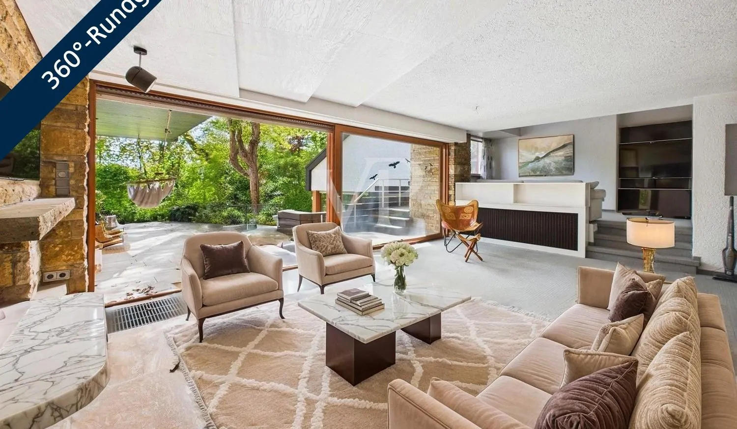 Wohnzimmer - KI generiert