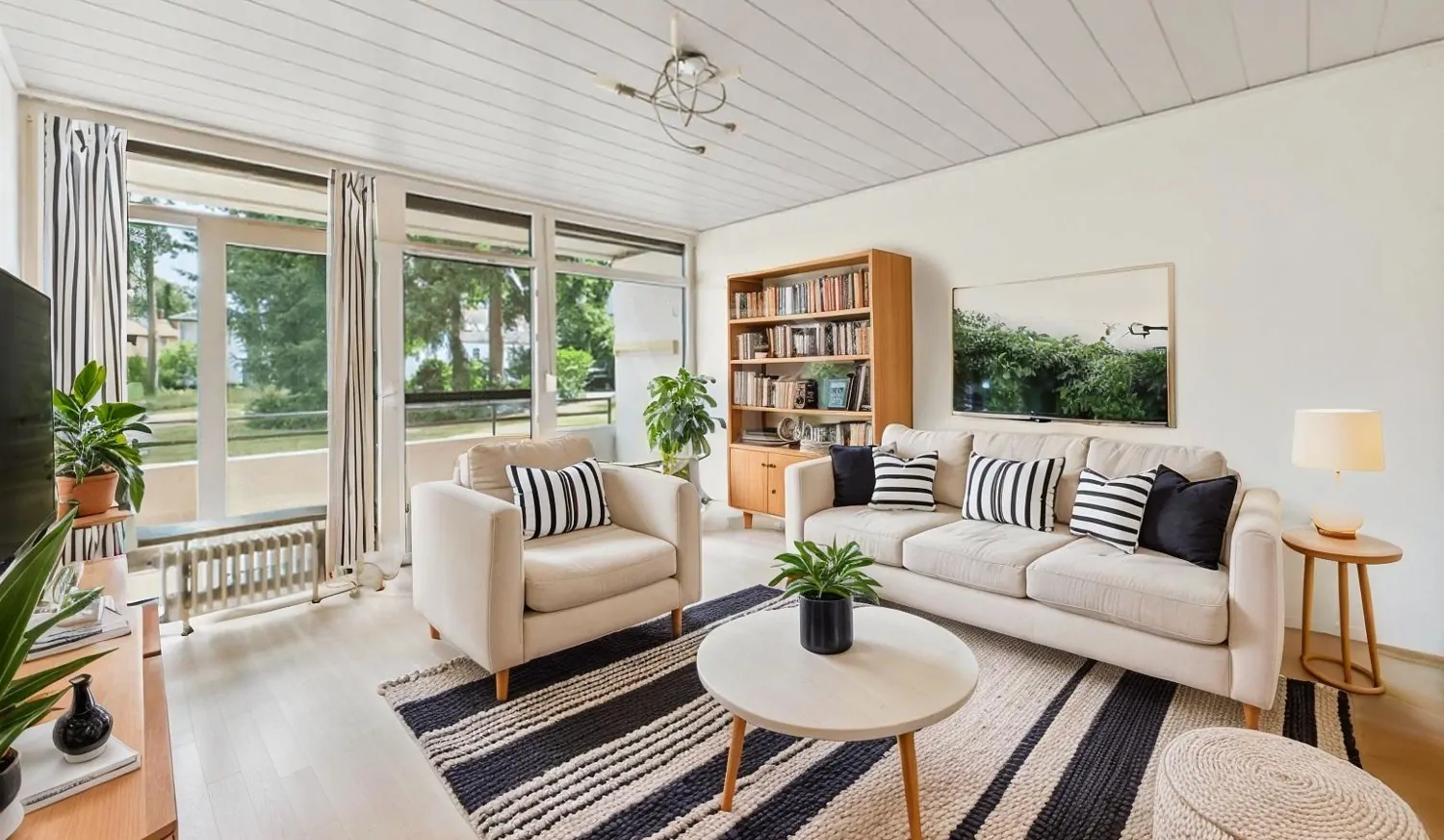 Wohnzimmer - KI generiert