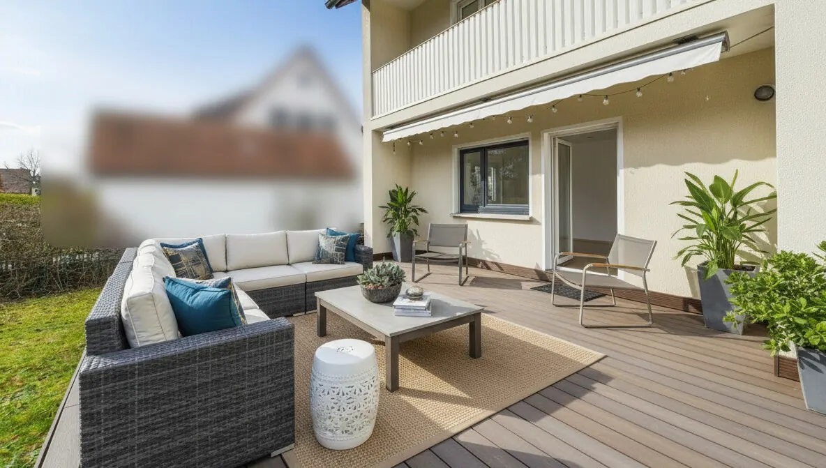 Terrasse (Ki generiert)