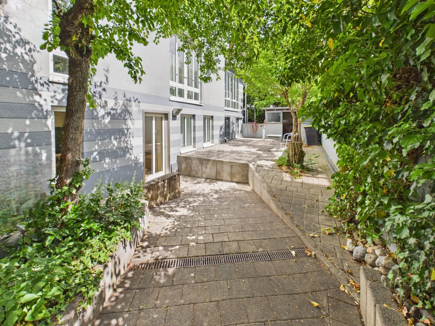 Eingang Souterrain