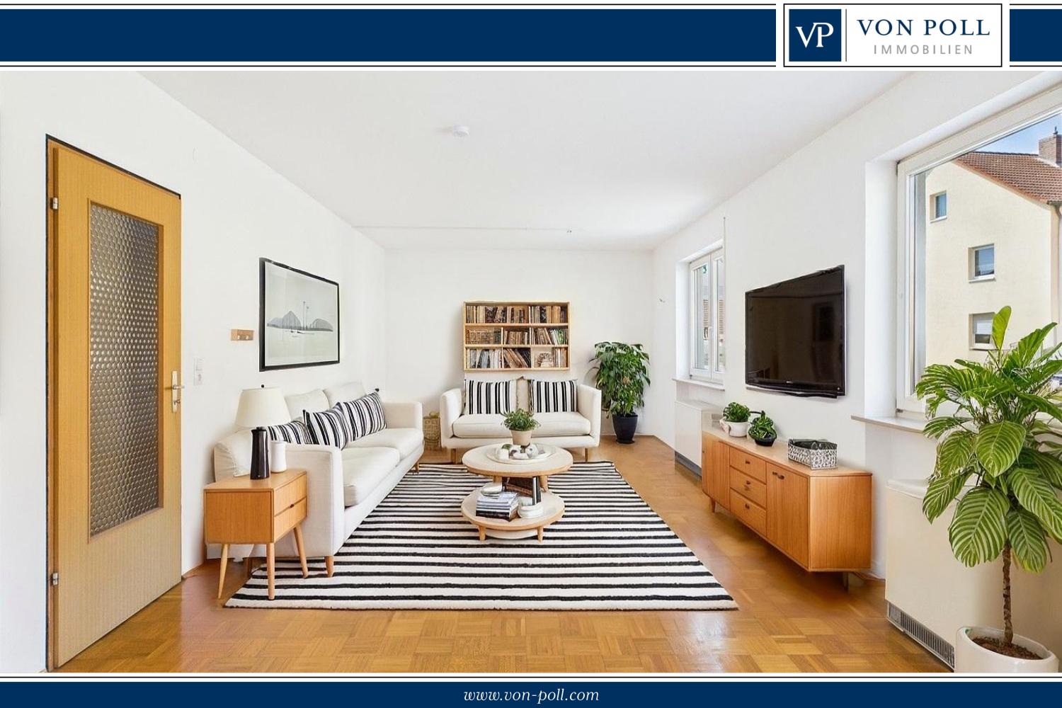 Erdgeschosswohnung mit Terrasse und Garten - Einladendes Zuhause mit Charme und Komfort
