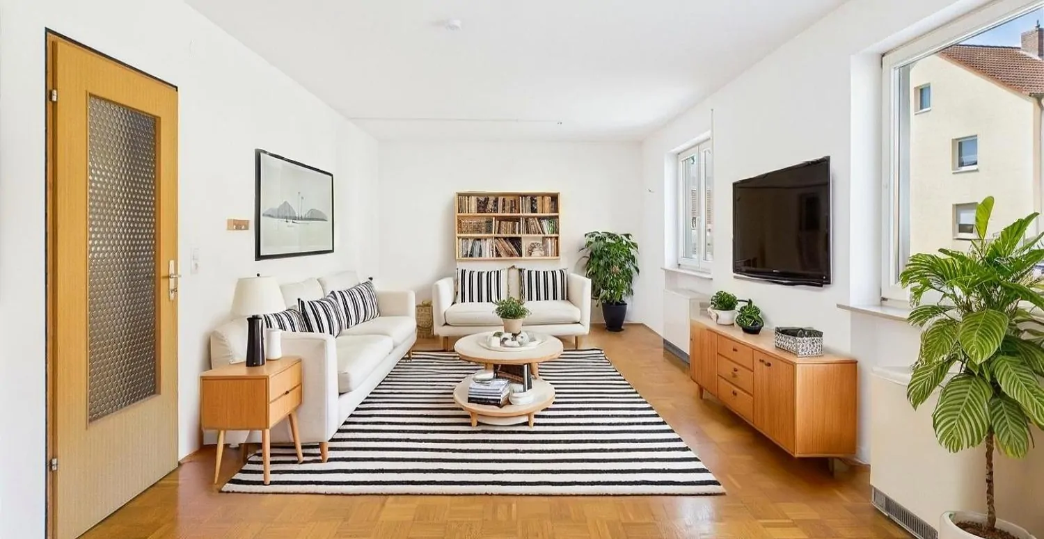 Erdgeschosswohnung mit Terrasse und Garten - Einladendes Zuhause mit Charme und Komfort