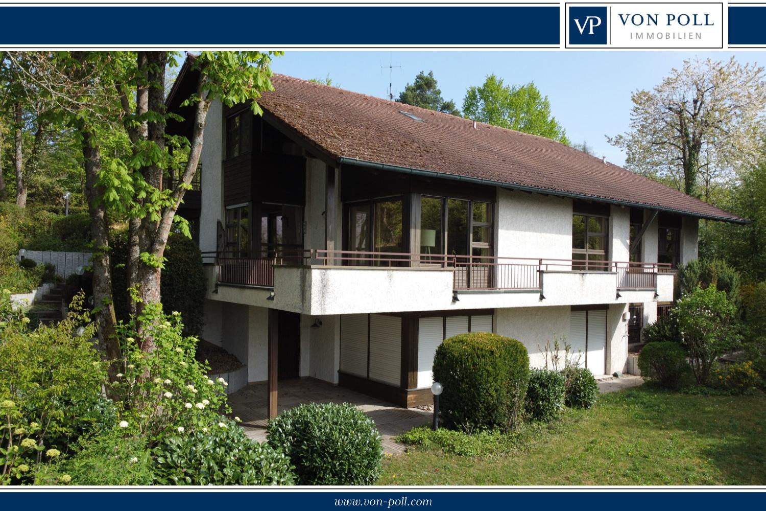 Verstecktes Paradies im Bamberger Berggebiet:
Großzügiges Architektenhaus mit Garten