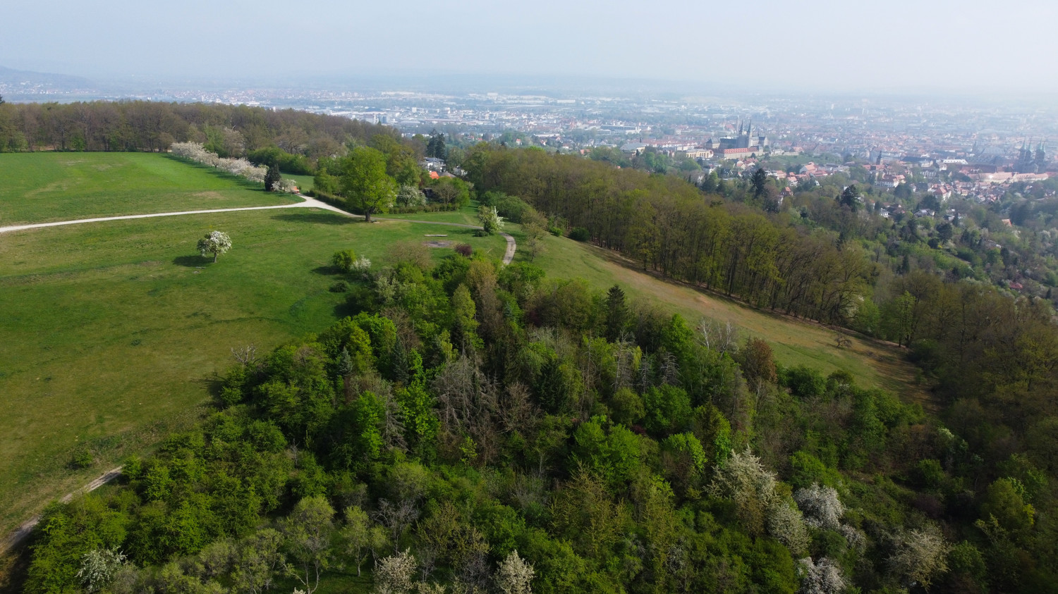 Rothof, oberhalb der Immobilie