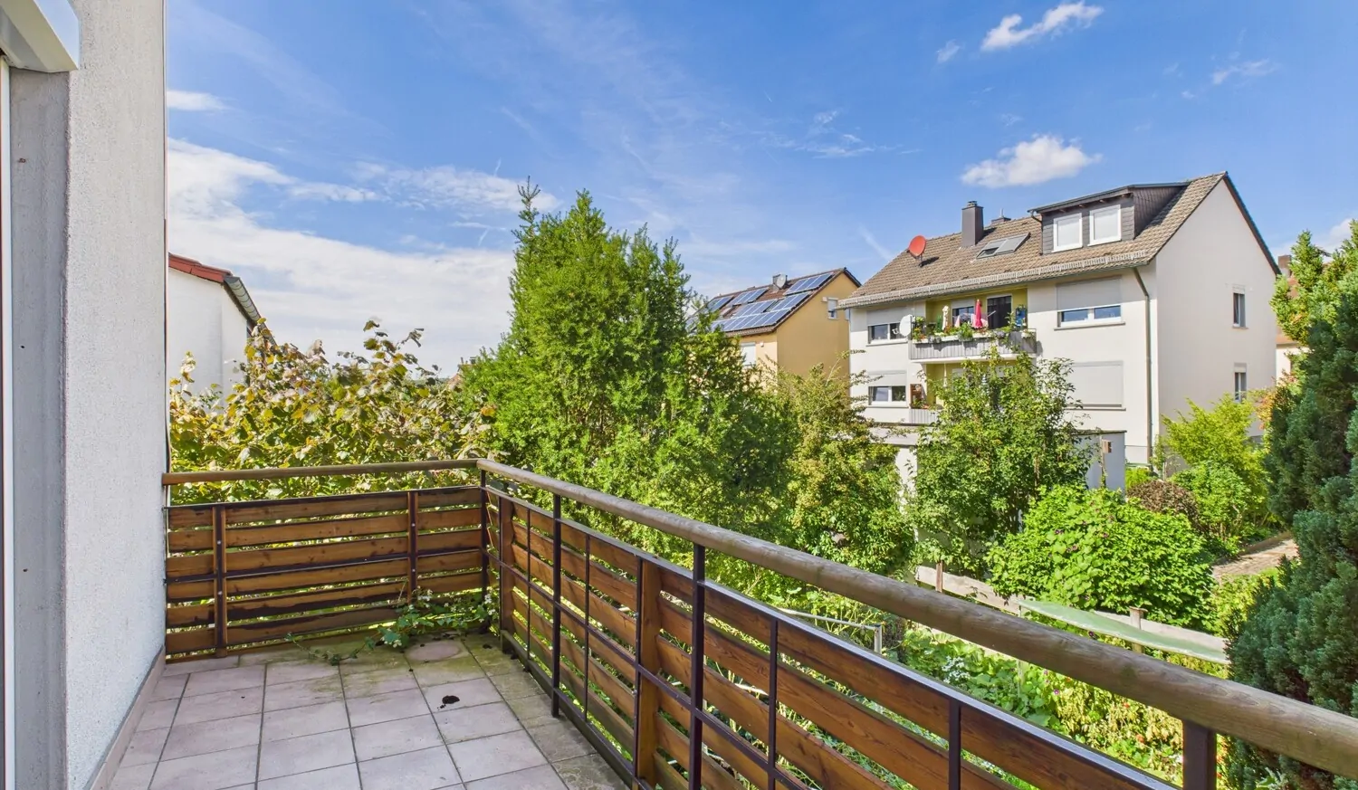 Balkon Nordwestseite