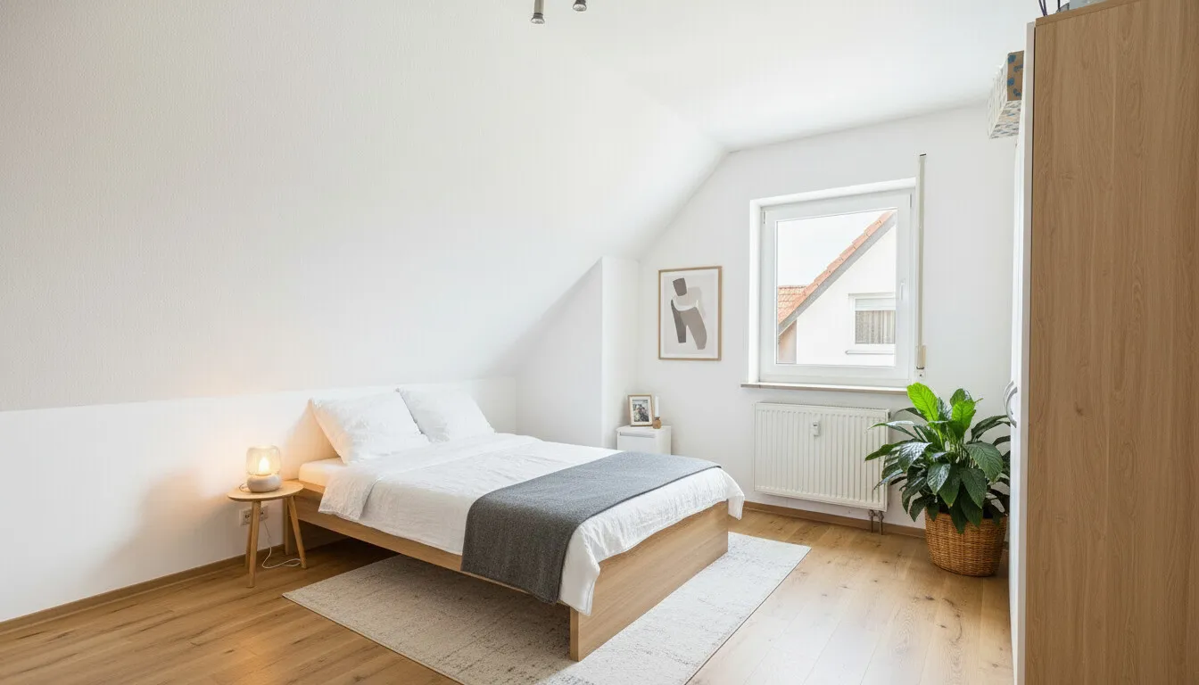 Schlafzimmer DG leer Neu
