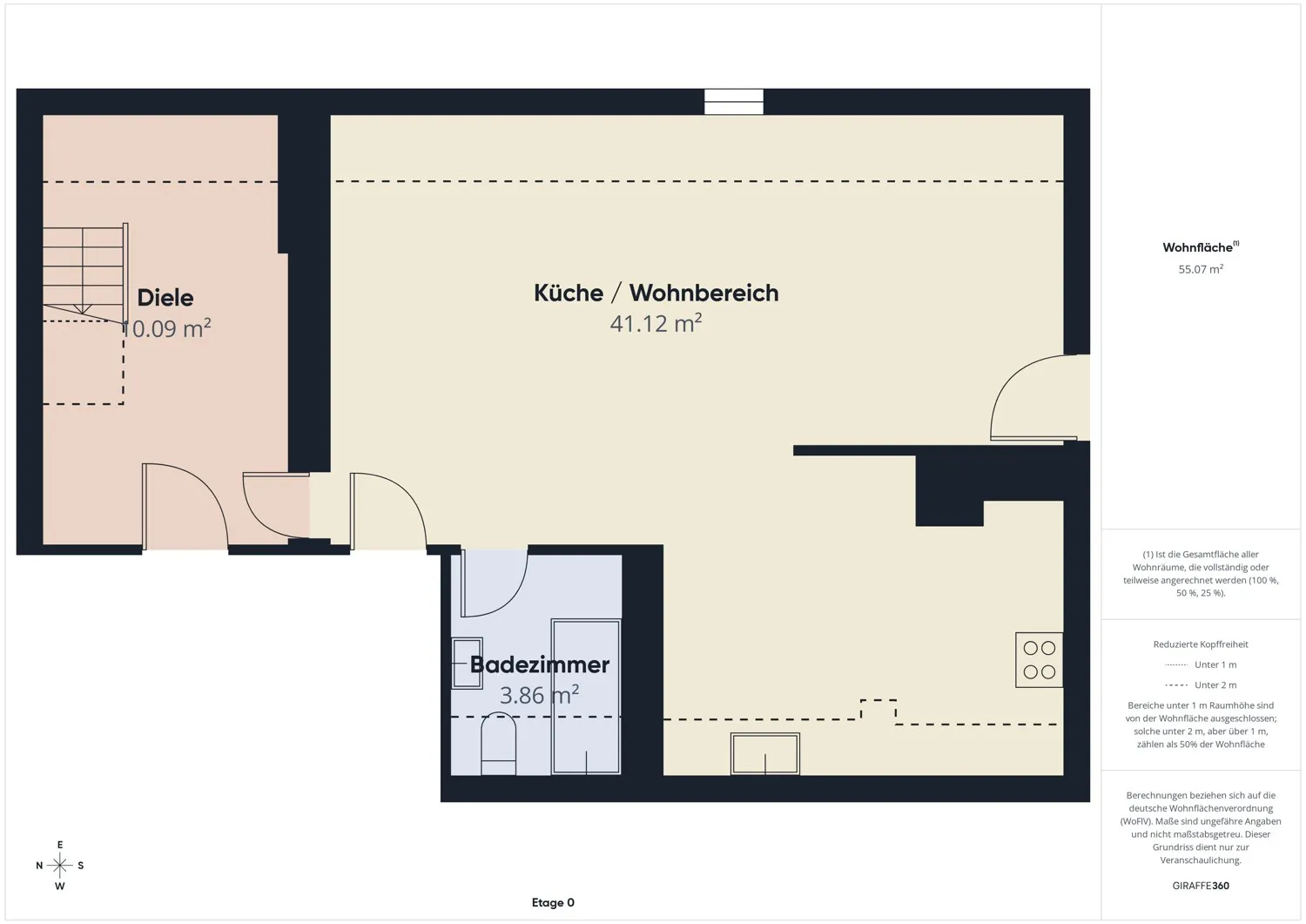 Grundriss WHG 2 unten