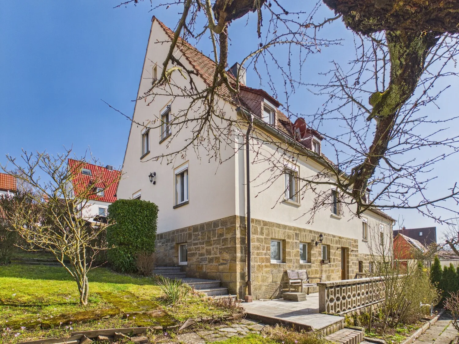 Haus Rückansicht