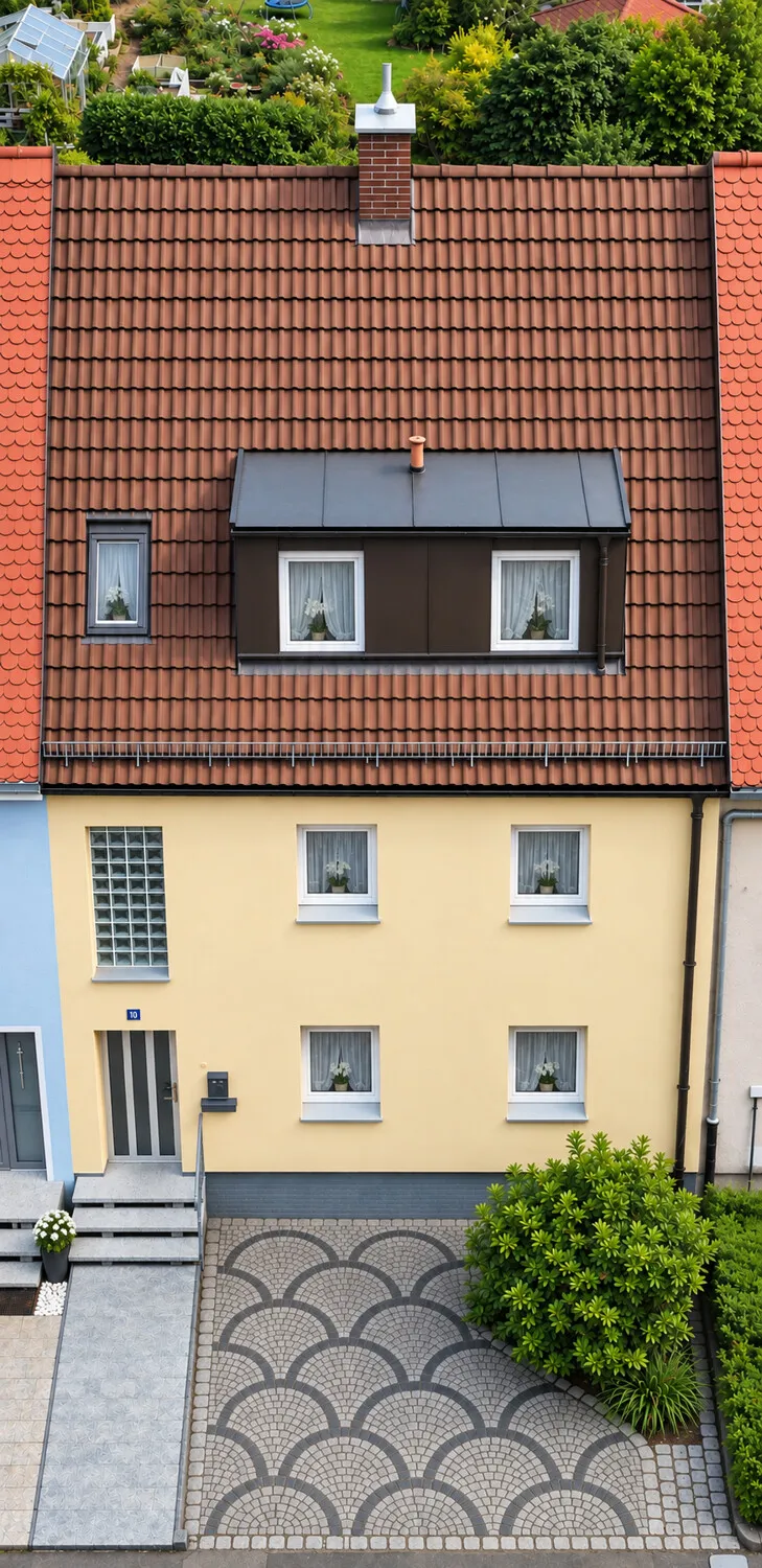 Gepflegtes Reihenhaus in ruhiger zentraler Lage zu verkaufen