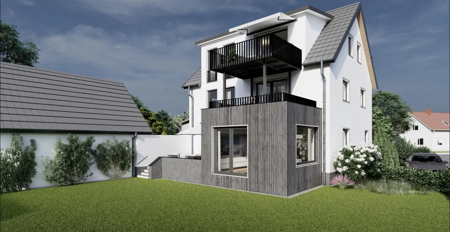 Gartenansicht Südseite