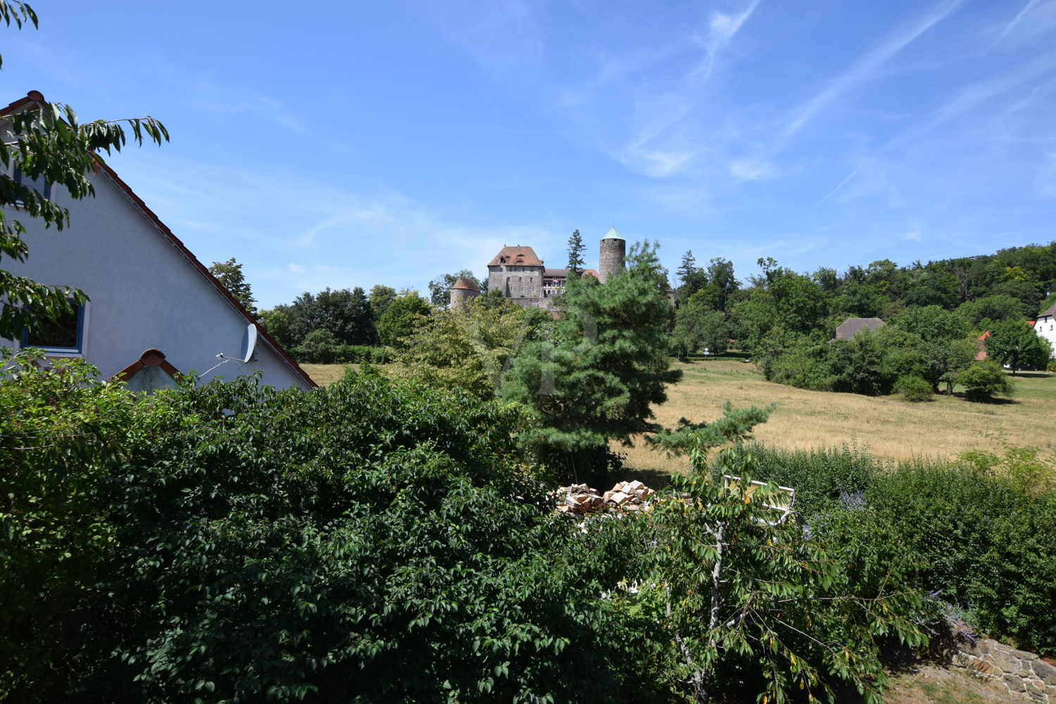 Ausblick auf Burg Colmberg