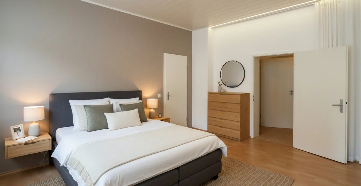 Gestaltungsvorschlag Schlafzimmer EG