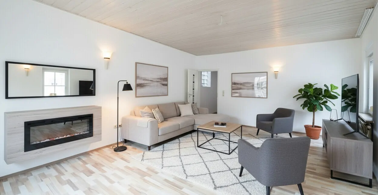 Gestaltungsvorschlag Wohnzimmer OG