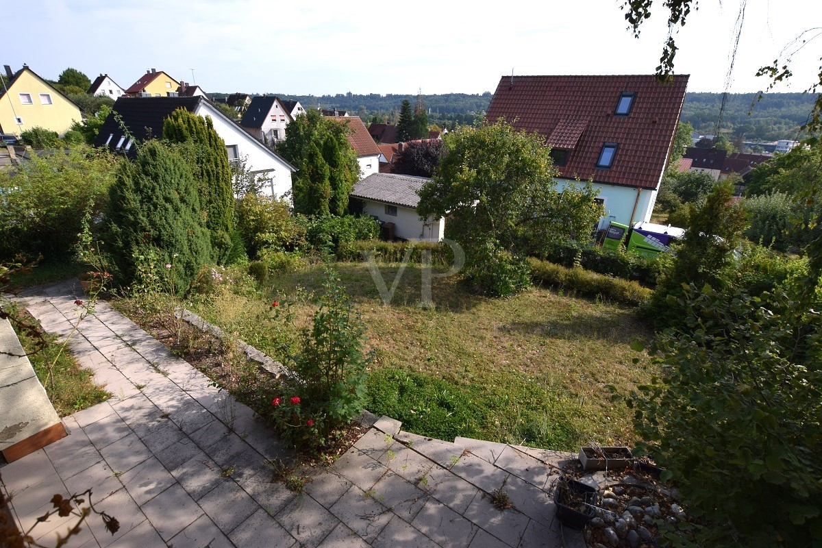 Gartenausblick Balkon