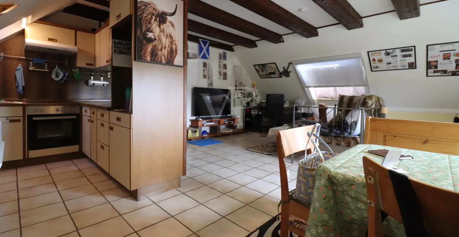 Koch- und Essbereich DG