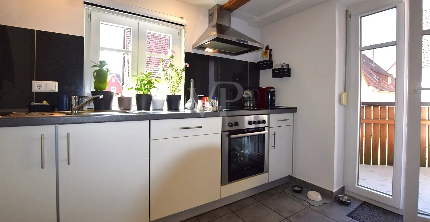 Küche 1. OG, Balkonausgang